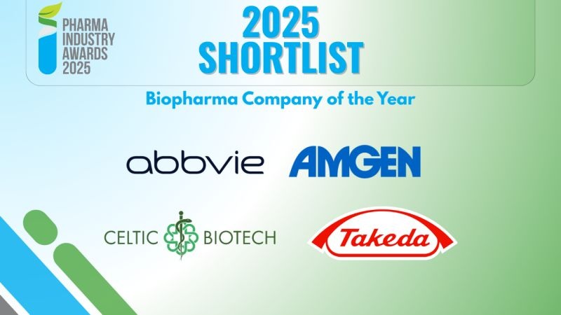 Pharma Industry Awards 2025 Biopharma Company of the Year shortlist